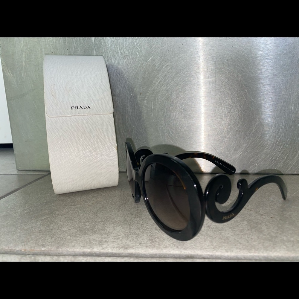 Authentic Prada Tortoise Sunglasses - image 3